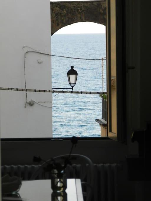 Appartamento Sea View, In The Old Town Santo Stefano Al Mare Esterno foto