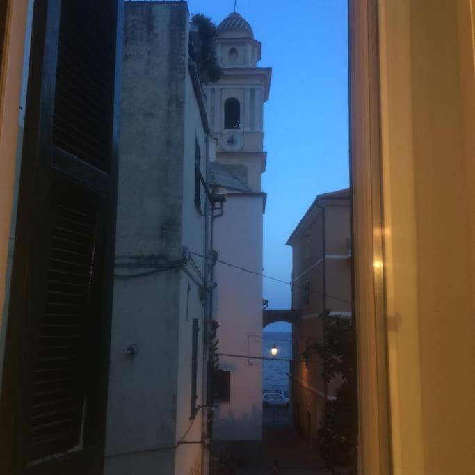 Appartamento Sea View, In The Old Town Santo Stefano Al Mare Esterno foto