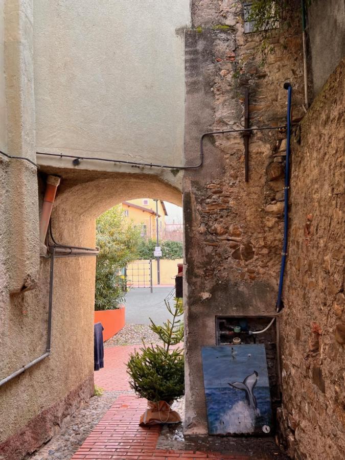 Appartamento Sea View, In The Old Town Santo Stefano Al Mare Esterno foto