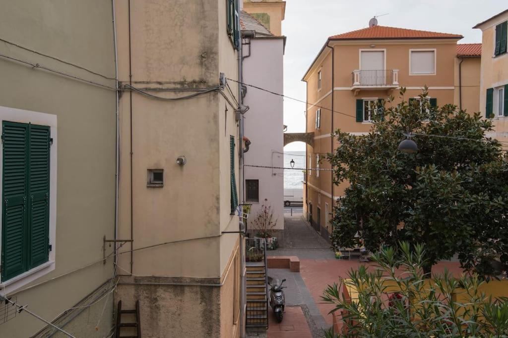 Appartamento Sea View, In The Old Town Santo Stefano Al Mare Esterno foto
